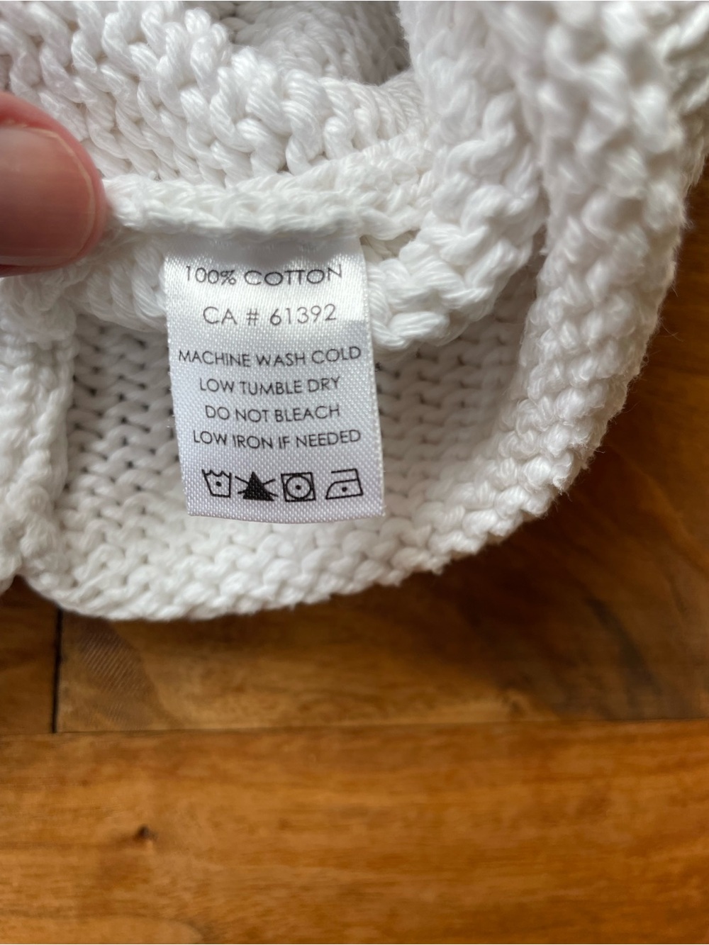 Shannon Passero 100% Cotton Boxy Roll Neck Sweater with Denim Pocket M - Picture 7 of 11